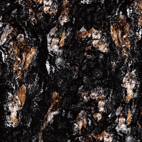 Goodwill Ceramic Floor Finishing Tile Nero Black Marble, Emperador Dark, Silver Mist Marble Glazed, 400 x 400 mm