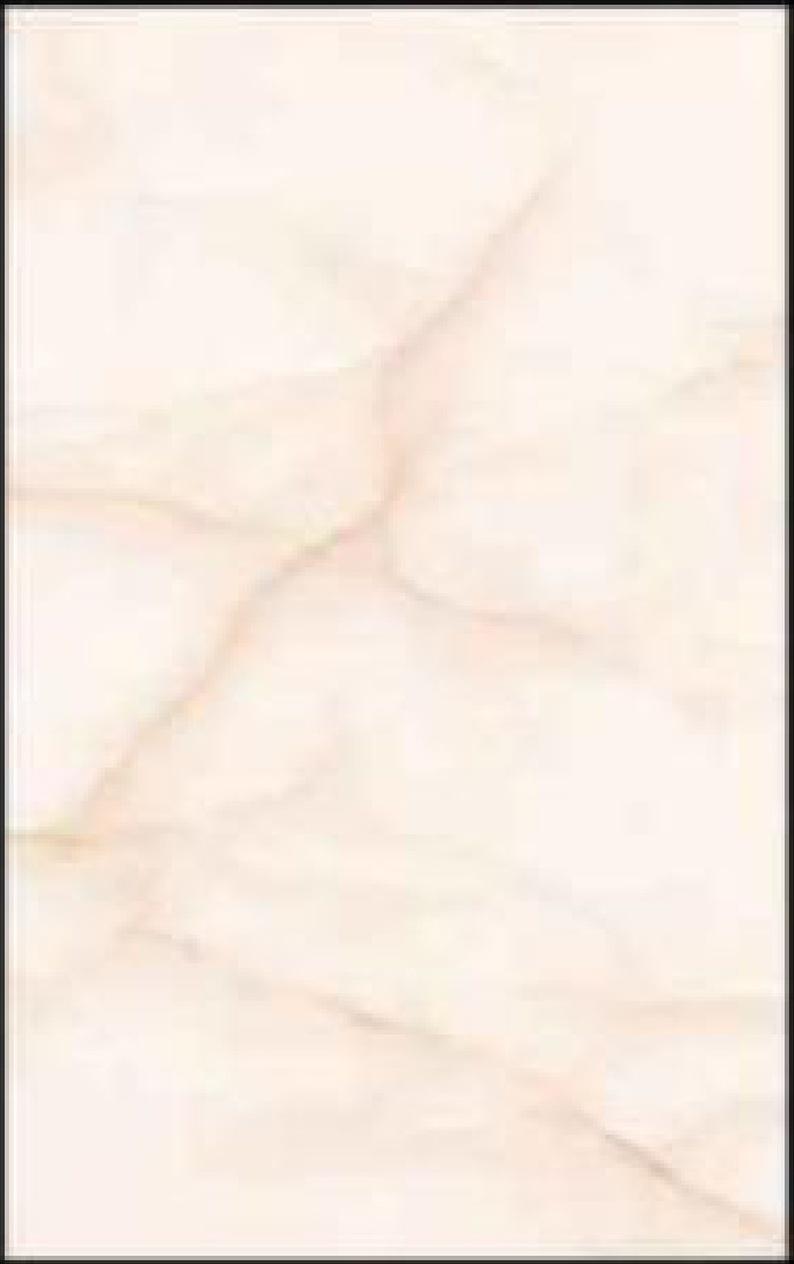 Virony Ceramic Wall Finishing Tile Pearl White,  Soft peach/pink Glazed , 250x400 mm of 1 pcs