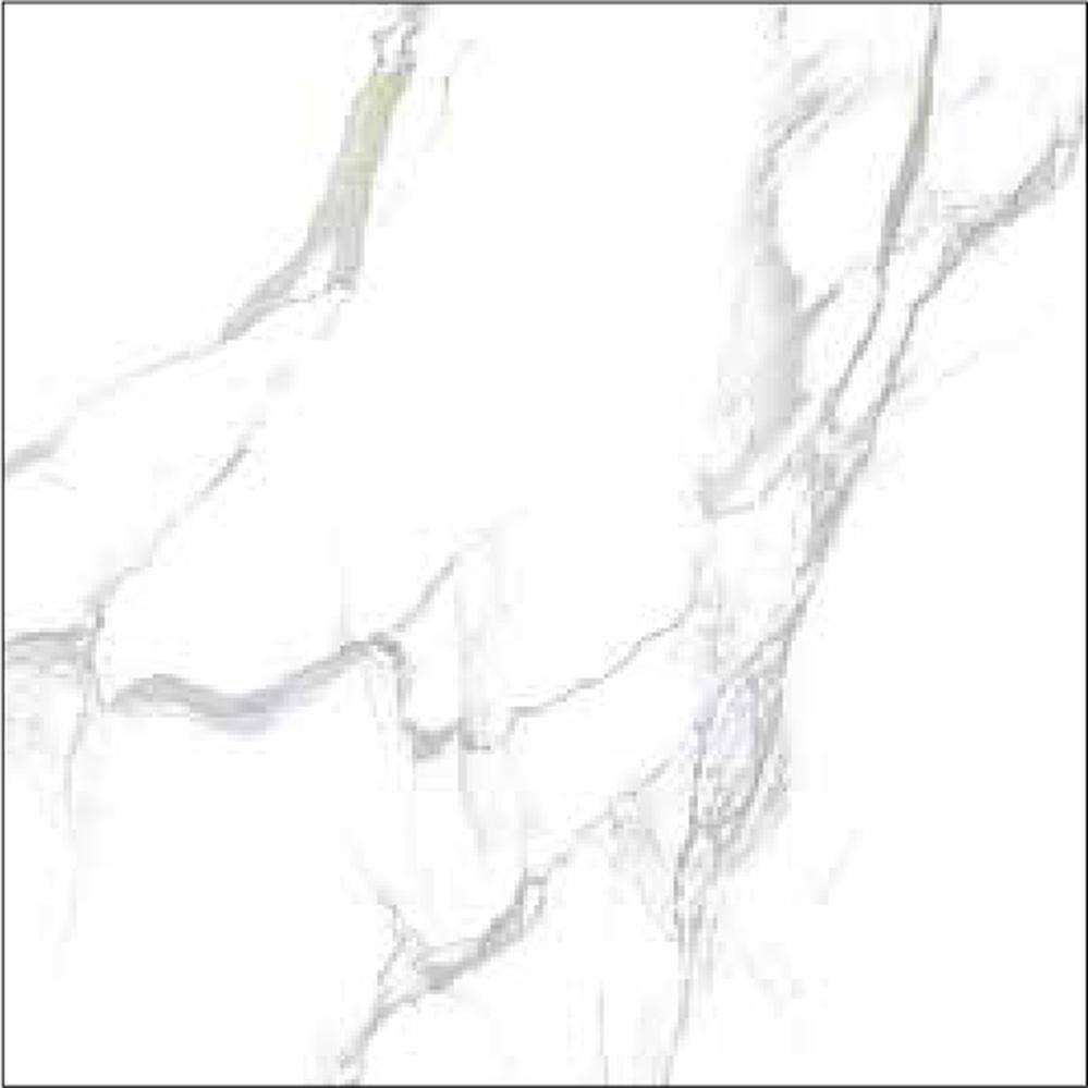 Goodwill Ceramic Floor Tile Statuario White / Grey Polished, 600 x 600 mm