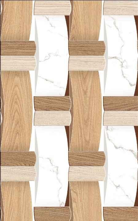 Goodwill Ceramic Wall Finishing Tile Nordic Pine, Chestnut, Cherry Wood Inkjet, 250 x 400 mm