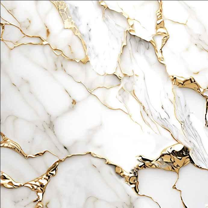 GOOD WILL Ceramic Floor Finishing Tile Silver Mist Marble, Nero Marquina, Mustard, Carrara White Super Polished, 600 x 600 mm
