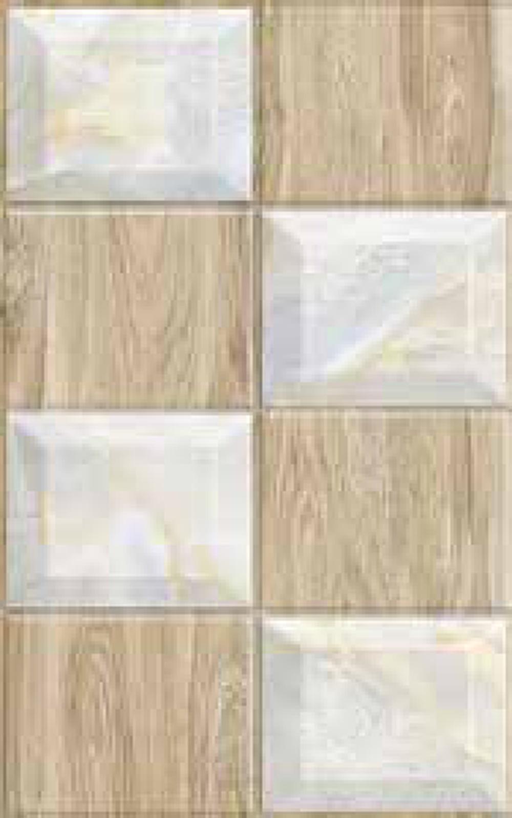Goodwill Ceramic Wall Tile Natural Oak / Beige Glossy, 250 x 400 mm