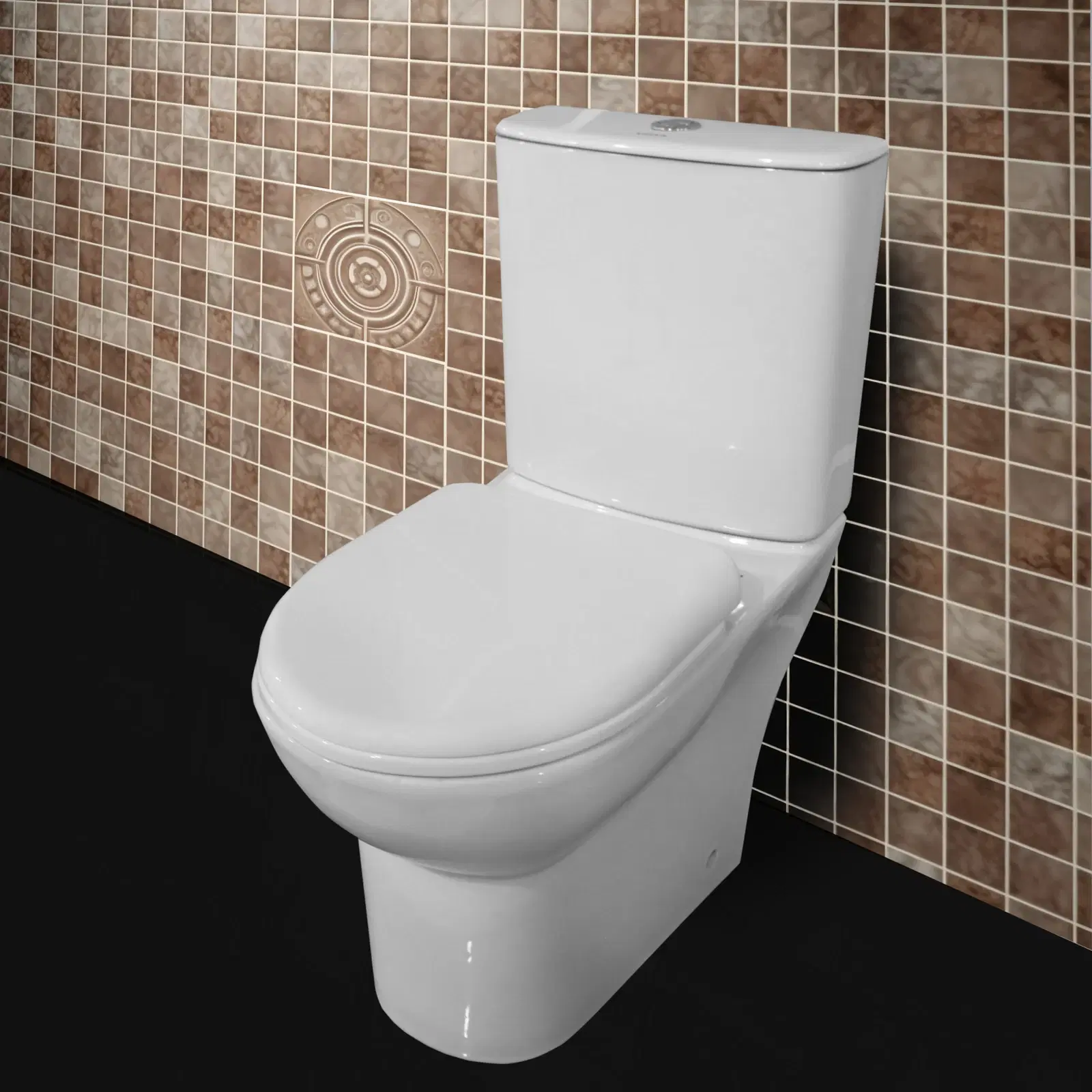 Vstar New Kingbri Close-Coupled Water Closet Close-Coupled WC — Piece