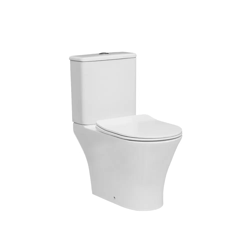 Golden Diamond GD0E304P-T4 Close-Coupled WC — White, 670x375x785mm — Piece
