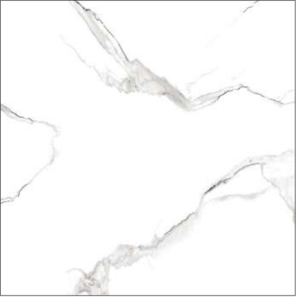 Goodwill Ceramic Floor Tile Statuario White / Grey Matte, 600 x 600 mm — Carton(s)
