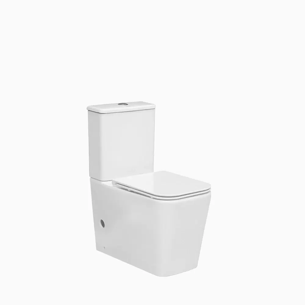 Golden Diamond Como Close-Coupled WC — 2-Piece Toilet & Basin Set — Piece
