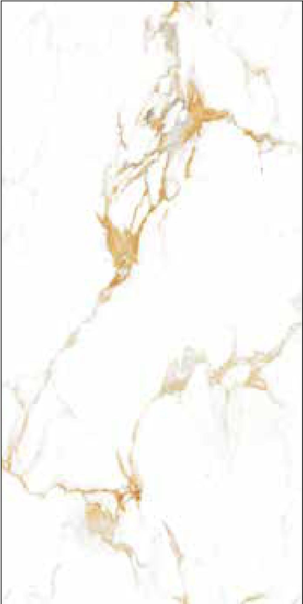 Goodwill Ceramic Floor Tile Statuario White / Grey Polished, 600 x 1200 mm