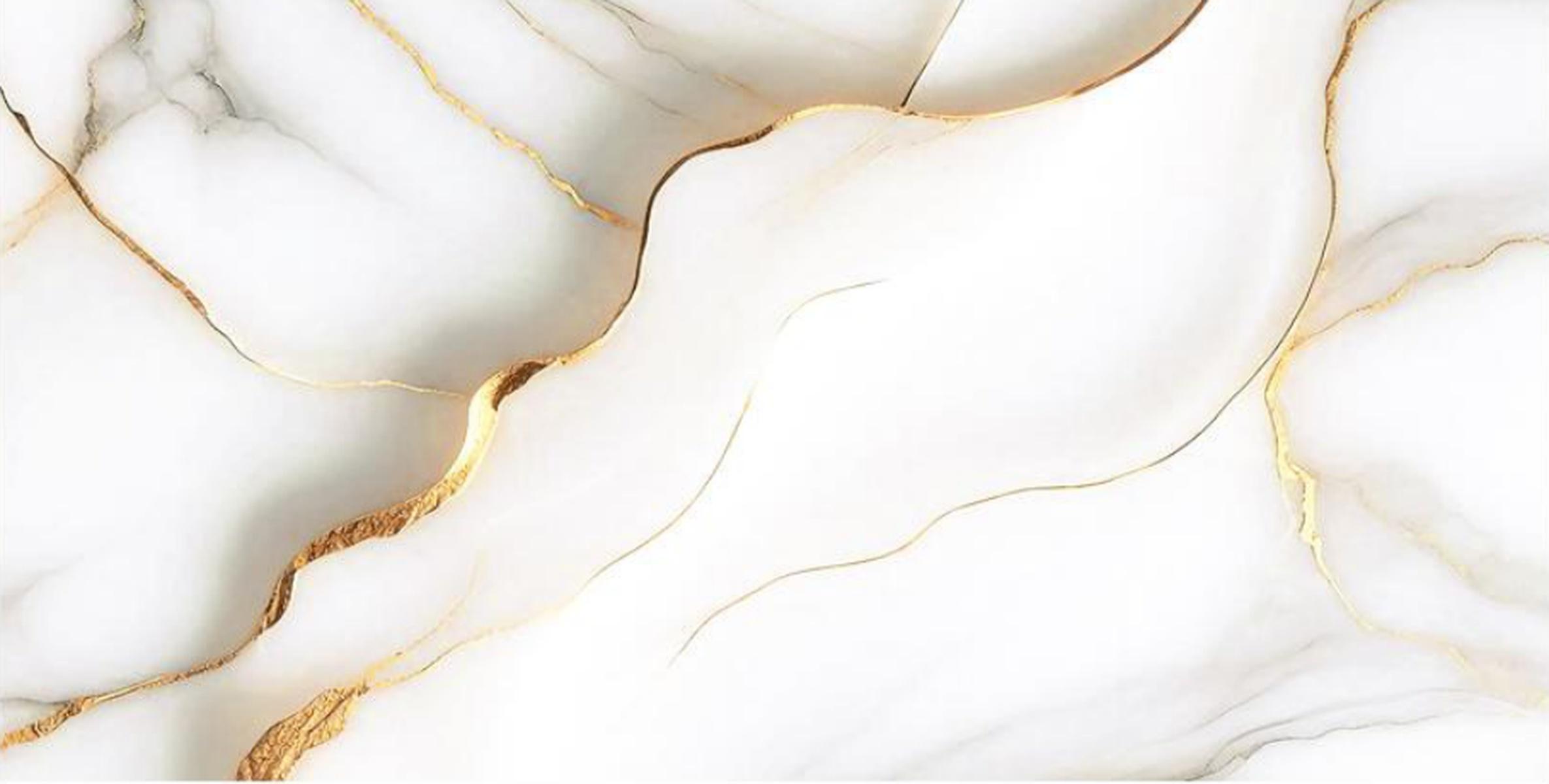 Royal Castle Ceramic Floor & Wall Tile Calacatta Gold Polished, 600 x 1200 mm