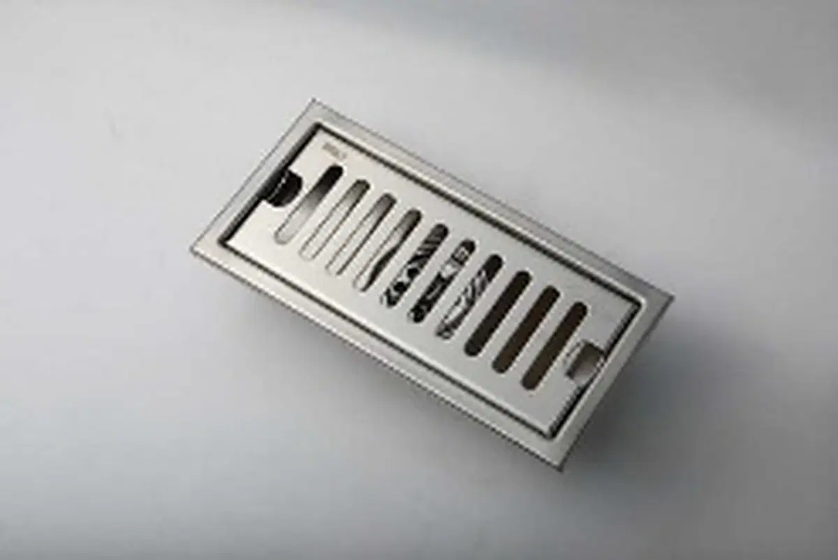 Regal Floor Drain 20mm Stainless Steel SUS 304 - Brushed (RGBA090027) Pipe, Length