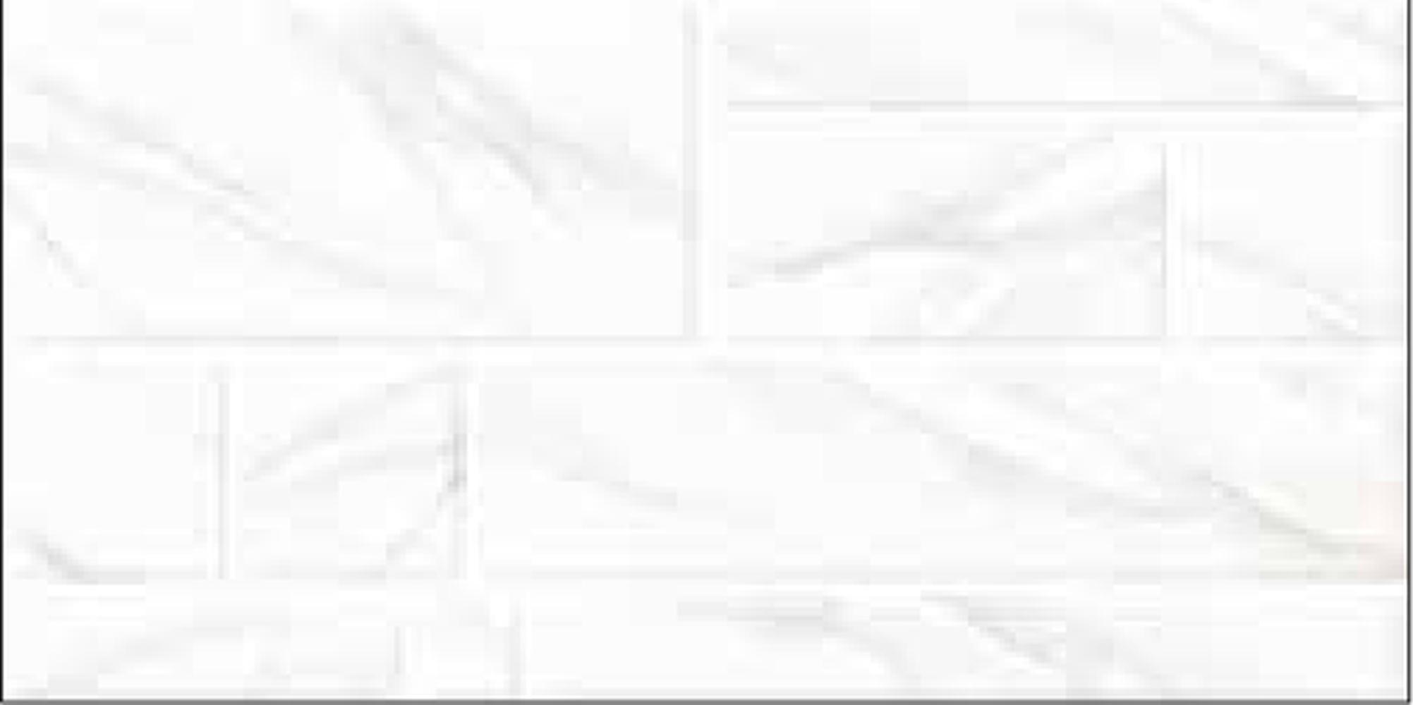 Goodwill Ceramic Wall Tile Statuario White / Grey Glossy, 300 x 600 mm