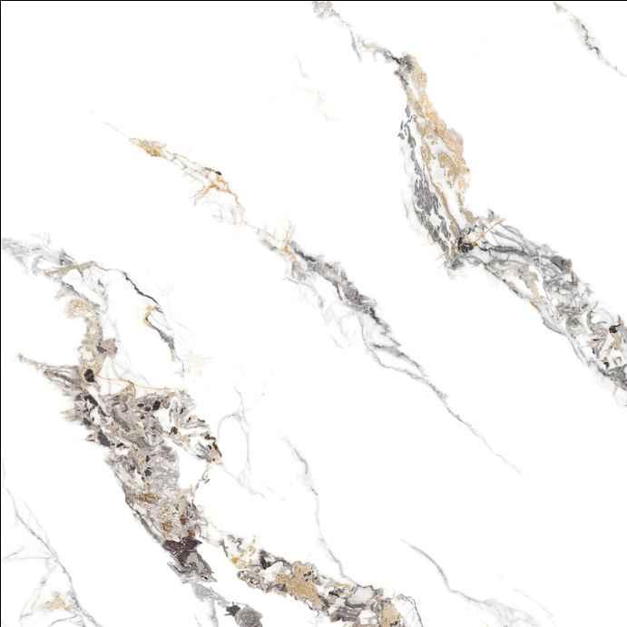 goodwill Ceramic Floor Finishing Tile Pearl Grey Marble, Travertine Beige, Silver Mist Marble Glazed, 600 x 600 mm