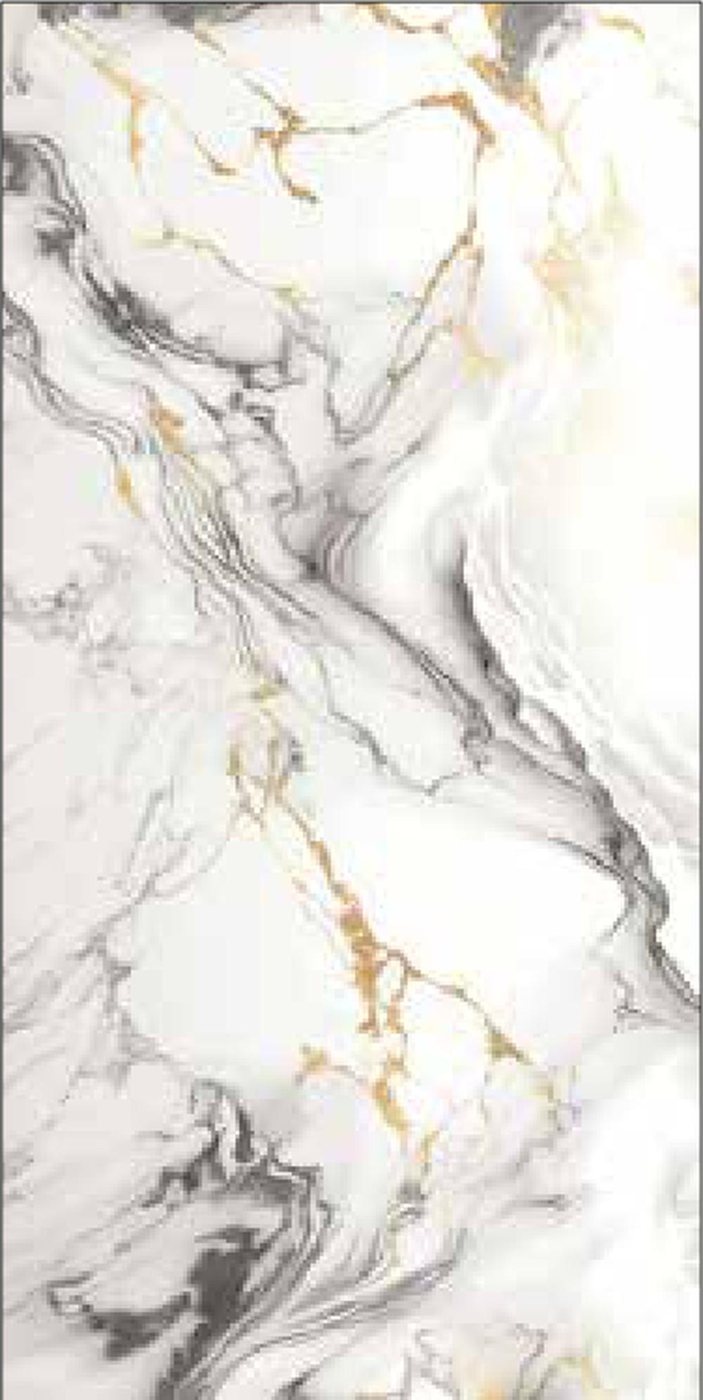 Goodwill Ceramic Floor Tile Calacatta Gold / Grey Polished, 600 x 1200 mm