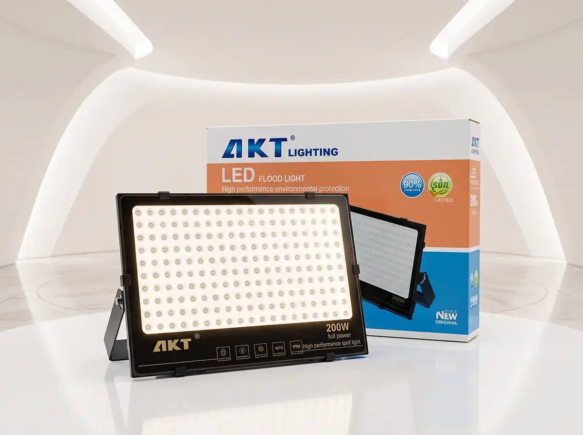 AKT LED Floodlight 200W IP66 9000K — Piece