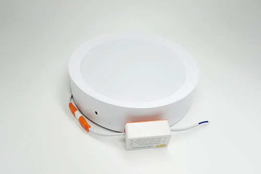 AKT LED Ceiling Light 18W Round Surface Mount 9000K — Unit